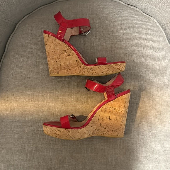 Stuart Weitzman buckle wedges - Picture 3 of 6